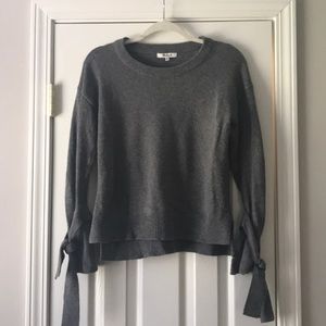 Madewell tie-sleeve sweater